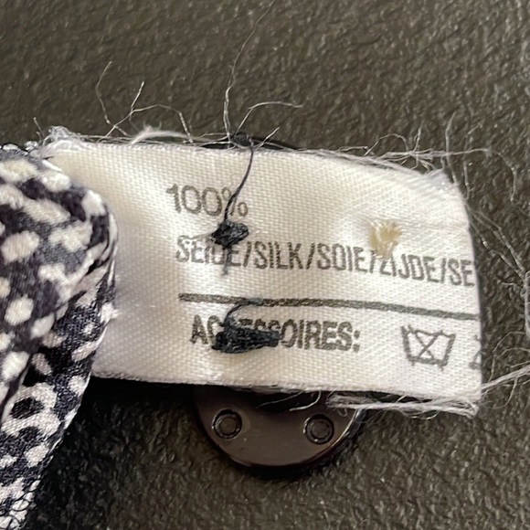 VINTAGE LOUIS FERAUD DRESS BOUGHT AT PENNY PALMER SIZE 10. Black / Cream - Picture 14 of 15